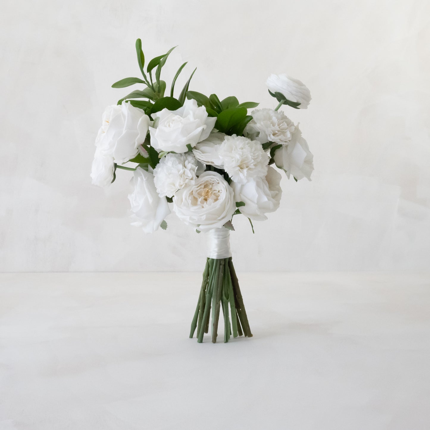 Garden White Real Touch Bouquet