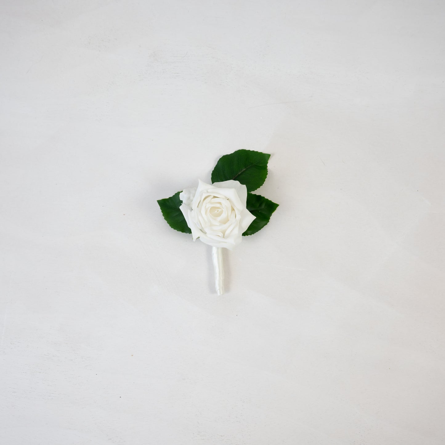 Classic White Boutonniere