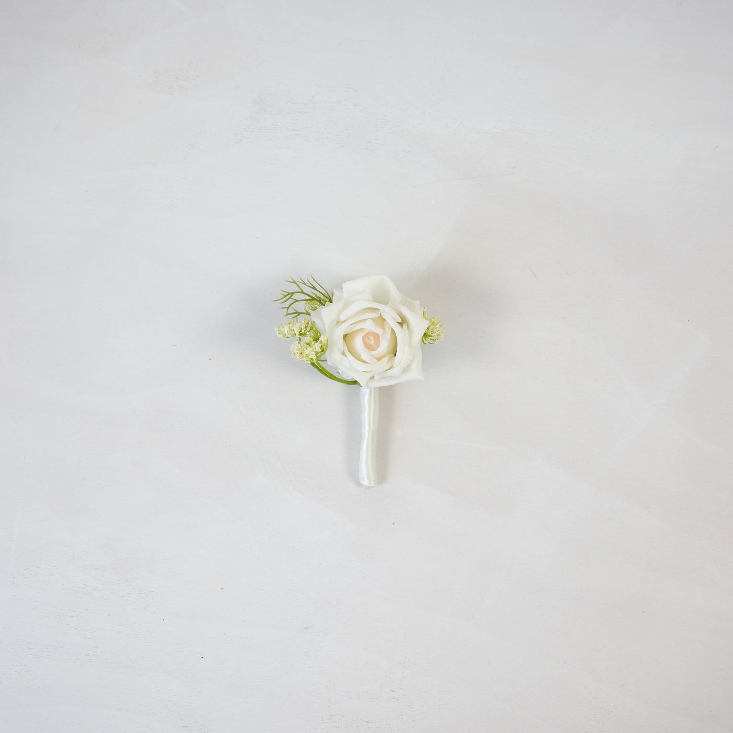 Garden Ivory Boutonniere